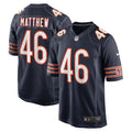 Christian Matthew Chicago Bears Nike  Game Jersey -  Navy