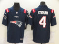 Men's New England Patriots Jarrett Stidham #4 Navy Player Game Jersey1