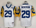 Men's San Louis Rams Eric Dickerson  White Legacy Replica Jersey1