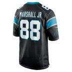 Terrace Marshall Jr. Carolina Panthers Nike 2021 NFL Draft Pick   Game Jersey - Black