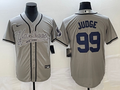 Men's New York Yankees Aaron Judge #99 Gray Player Jersey1 Joint Edition