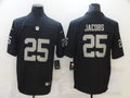 Men's Las Vegas Raiders Josh Jacobs #25 Black Game Jersey1
