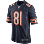 Doug Atkins Chicago Bears Nike Game Retired   Jersey - Navy