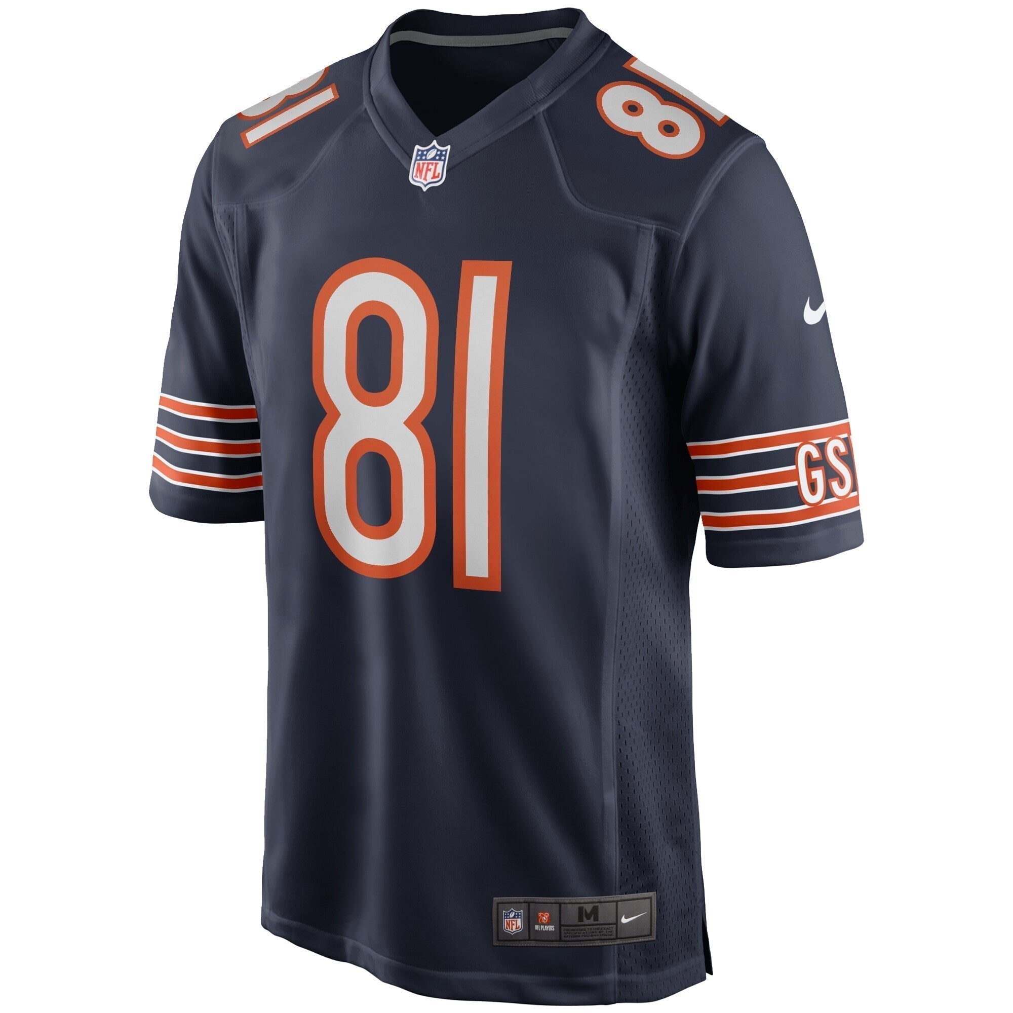 Doug Atkins Chicago Bears Nike Game Retired   Jersey - Navy