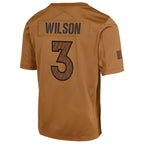 Russell Wilson Denver Broncos Nike Salute To Service Limited Jersey - Brown
