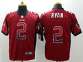 Men's Atlanta Falcons Matt Ryan #2 Red Game Player Jersey1