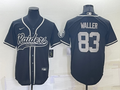 Men's Las Vegas Raiders Darren Waller #83 Black Game Jersey1 Joint Edition