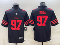 Men's San Francisco 49ers Nick Bosa #97 Black Player Jersey1