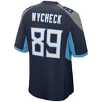 Frank Wycheck Tennessee Titans Nike Game Retired   Jersey - Navy