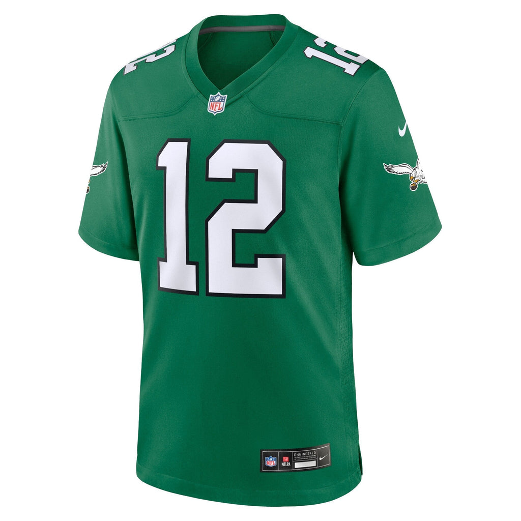 Randall Cunningham Philadelphia Eagles Nike Alternate Retired   Game Jersey - Kelly Green