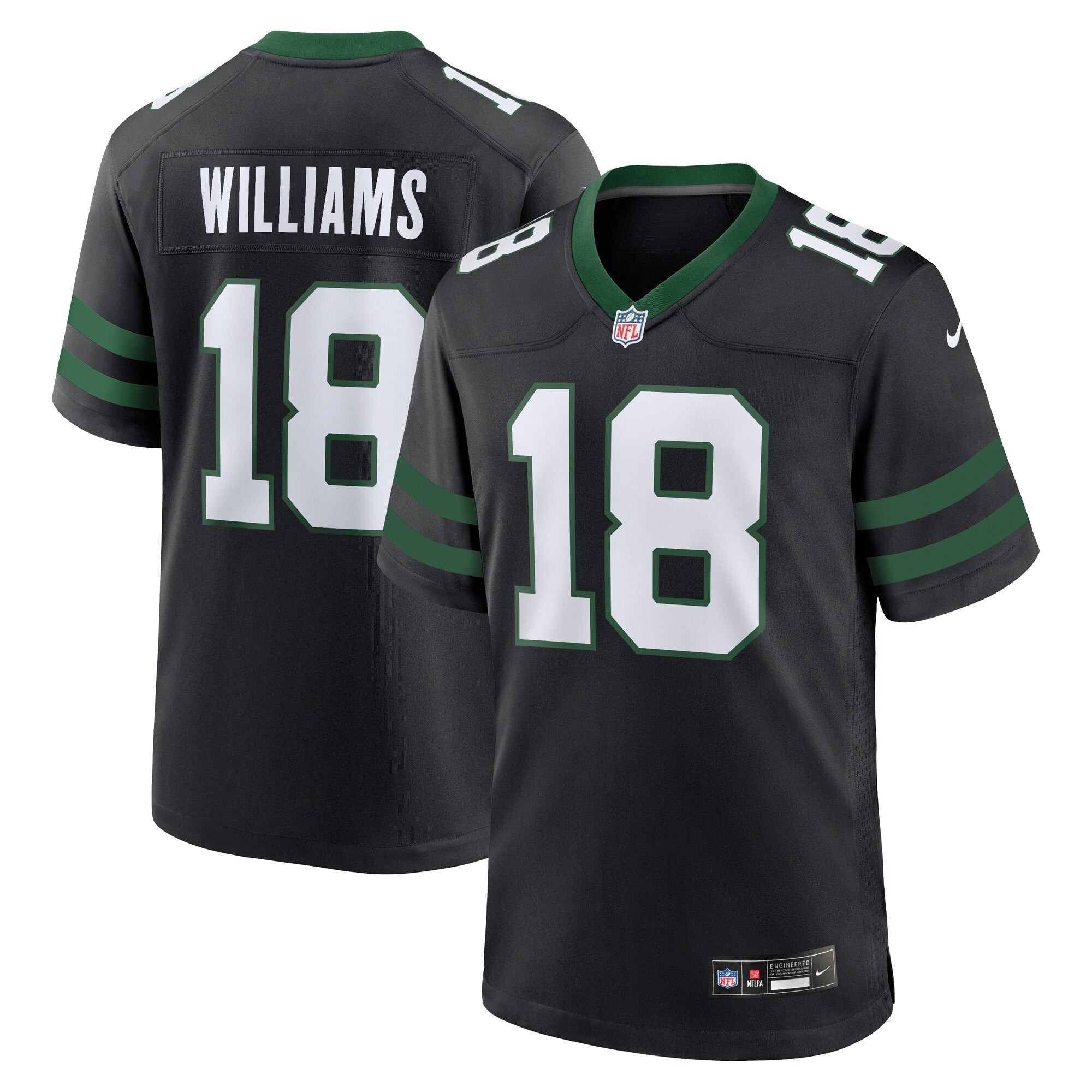 Mike Williams New York Jets Nike  Alternate Game   Jersey  Legacy Black