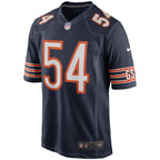 Brian Urlacher Chicago Bears Nike Game Retired   Jersey - Navy