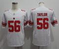 Men's New York Giants Lawrence Taylor #56 White Fashion Game Jersey1