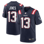 Jack Jones New England Patriots Nike Game   Jersey - Navy