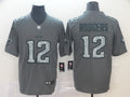 Men's Green Bay Packers Aaron Rodgers #12 Gray Player Game Jersey1