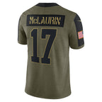 Terry McLaurin Washington Football Team Nike Salute To Service Limited   Jersey - Olive