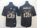 Men's New York Giants #26 Saquon Barkley Black Game Jersey1