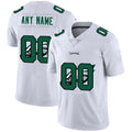 Custom1 Philadelphia Eagles White Team Big Logo Vapor Untouchable Limited Jersey1 Stitched American Football Jerseys