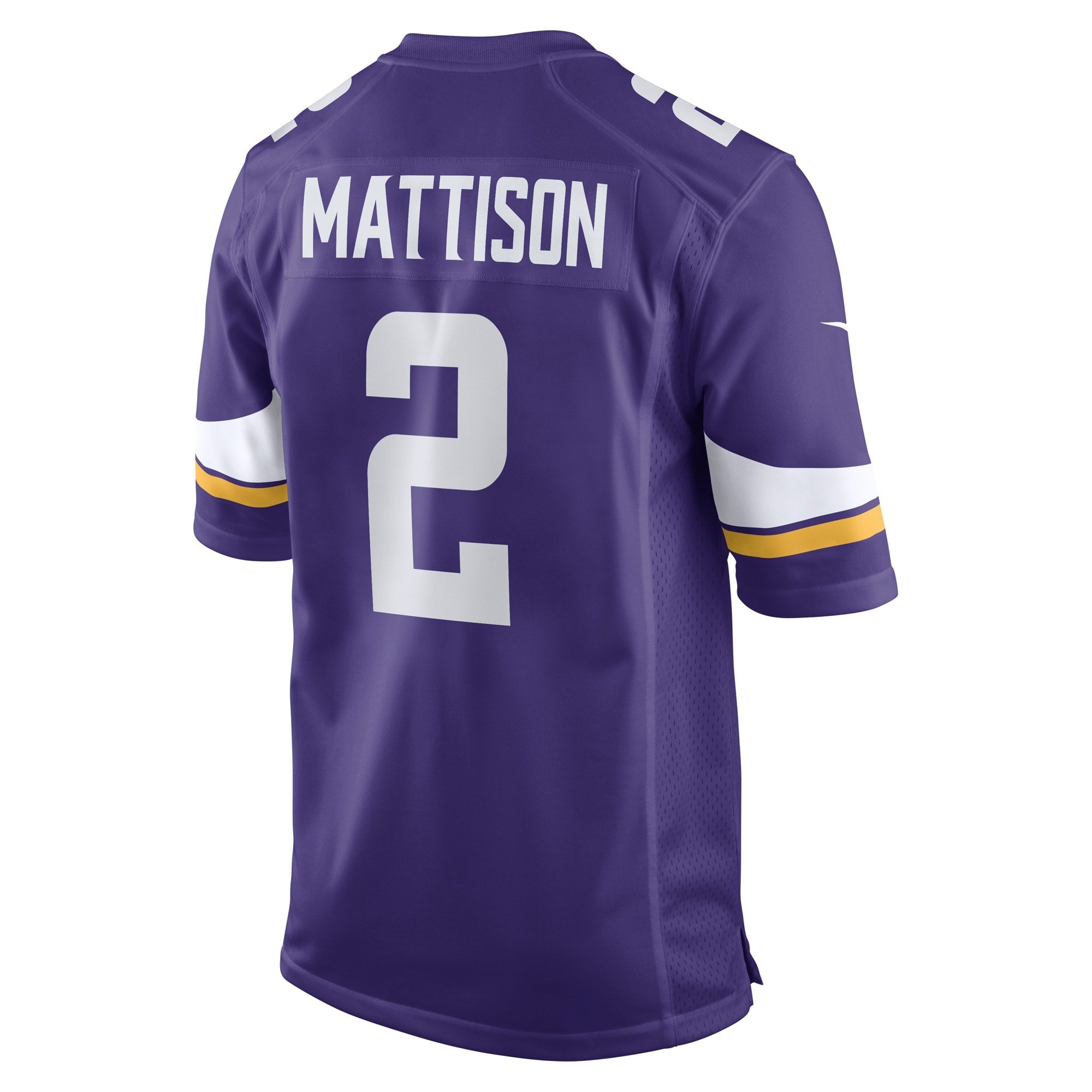 Alexander Mattison Minnesota Vikings Nike Game   Jersey - Purple