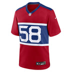 Bobby Okereke New York Giants Nike Alternate   Game Jersey - Century Red