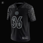 Jerome Bettis Pittsburgh Steelers Nike Retired   RFLCTV Limited Jersey - Black