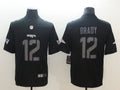 Men's New England Patriots #12 Tom Brady Black Game Jersey1