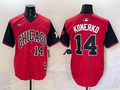 Men's Chicago White Sox Paul Konerko #14 Red/Black 2025 City Connect Limited Retired Player Jersey1