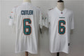 Men's Miami Dolphins Jay Cutler #6 White Game Jersey1