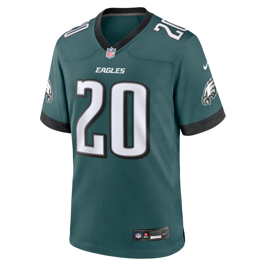 Brian Dawkins Philadelphia Eagles Nike Team Game Jersey - Midnight Green