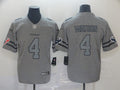 Men's Houston Texans Deshaun Watson #4 Gray Game Jersey1