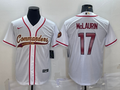 Men's Washington Commanders Terry McLaurin #17 White Game Jersey1 Joint Edition