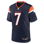 John Elway Denver Broncos Nike Mile High Collection Alternate Retired   Game Jersey - Navy