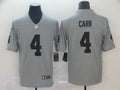 Men's Las Vegas Raiders Derek Carr #4 Gray Inverted Legend Jersey1