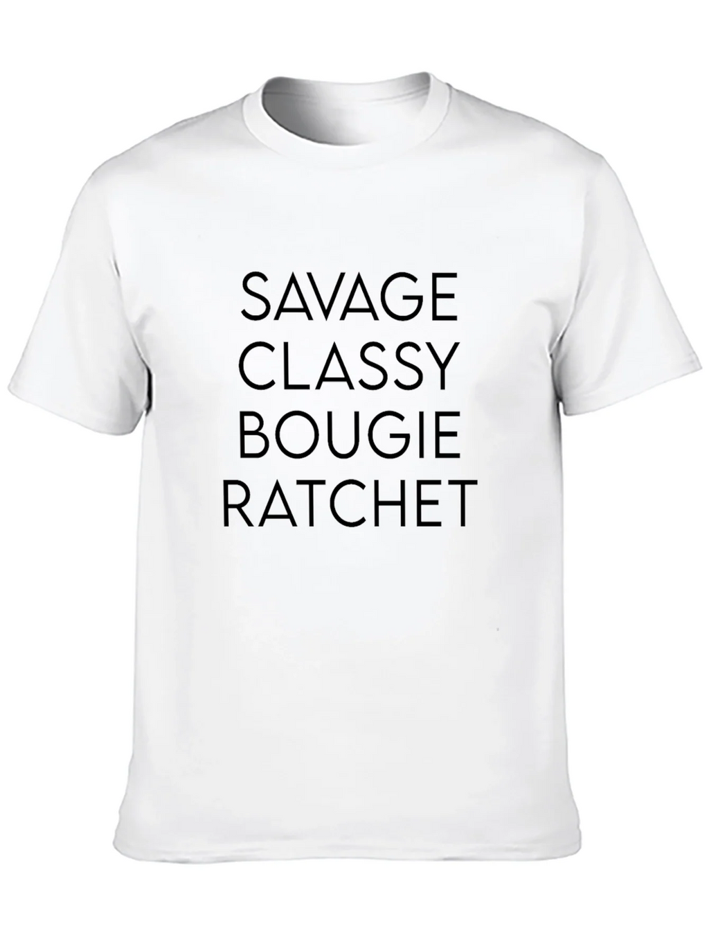 Savage Classy Bougie Ratchet Graphic Tee - Black