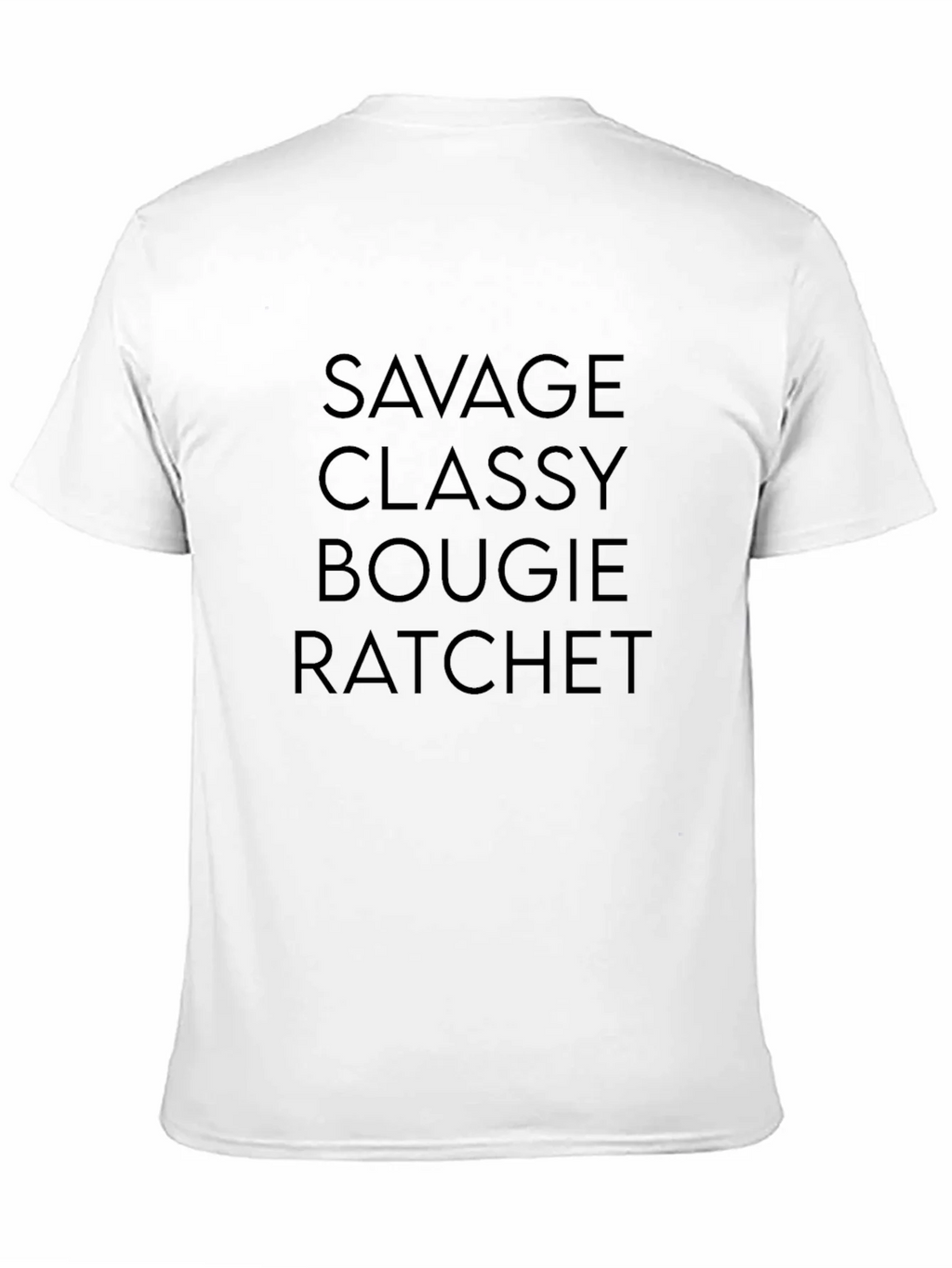 Savage Classy Bougie Ratchet Graphic Tee - Black