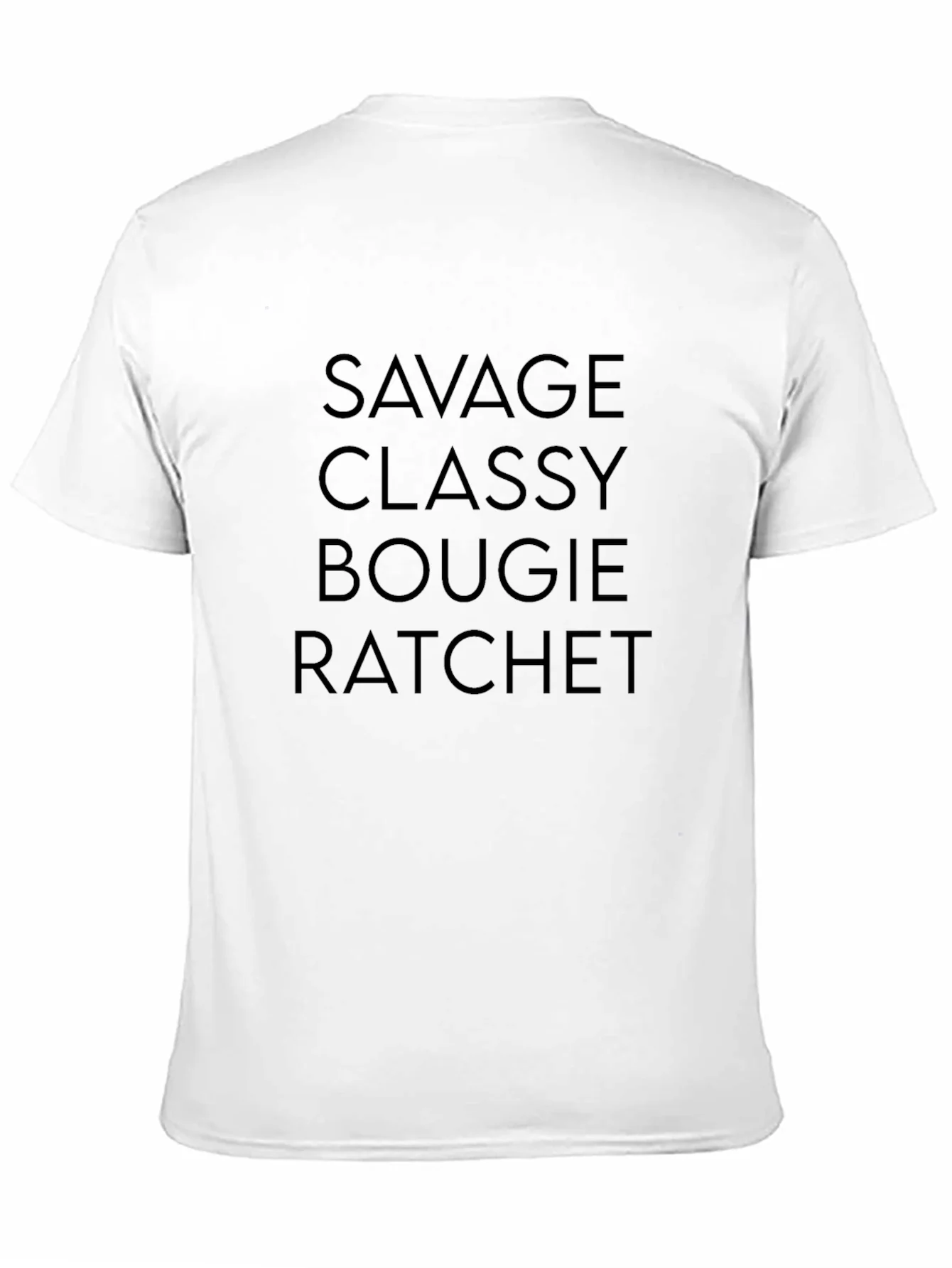 Savage Classy Bougie Ratchet Graphic Tee - Black
