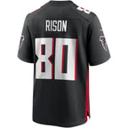 Andre Rison Atlanta Falcons Nike Game Retired   Jersey - Black