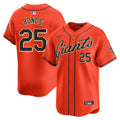 Barry Bonds San Francisco Giants Alternate Limited Jersey - Orange