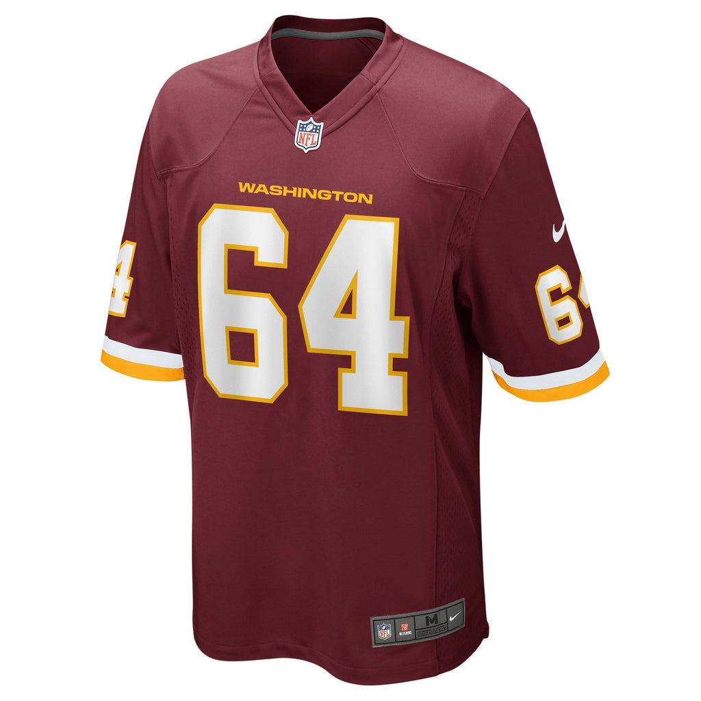 David Bada Washington Football Team Nike Game   Jersey - Burgundy