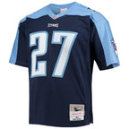 Men's Tennessee Titans Eddie George  Navy Legacy Replica Jersey