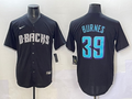 Men's Arizona Diamondbacks Corbin Burnes #39 Black Player Jersey