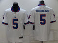 Men's New York Giants Kayvon Thibodeaux #5 White Game Jersey1