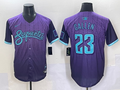 Men's Arizona Diamondbacks Zac Gallen #23 Purple 2025 City Connect Limited Player Jersey