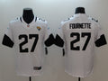 Men's Jacksonville Jaguars Leonard Fournette #27 White Game Player Jersey1