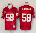 Men's Kansas City Chiefs Derrick Thomas  Red Legacy Replica Jersey1