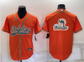 Men's Miami Dolphins Orange Game Jersey1
