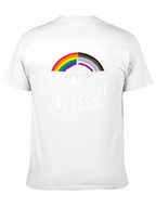 Elevated Access Pride Airplane T-Shirt