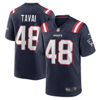 Jahlani Tavai New England Patriots Nike Game   Jersey - Navy