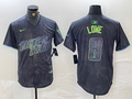 Men's Tampa Bay Rays Brandon Lowe #8 Charcoal 2024 City Connect Limited Player Jersey1