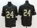Men's Las Vegas Raiders Marshawn Lynch #24 Black Authentic Game Jersey1